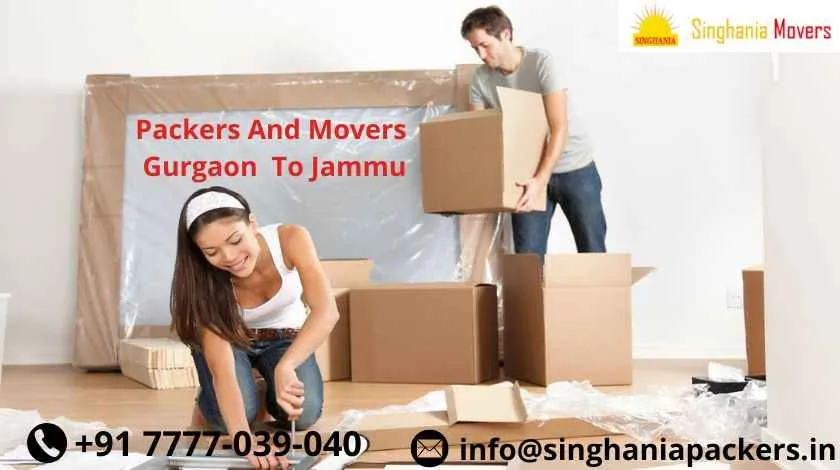 Best Packers Movers from Gurgaon to Jammu