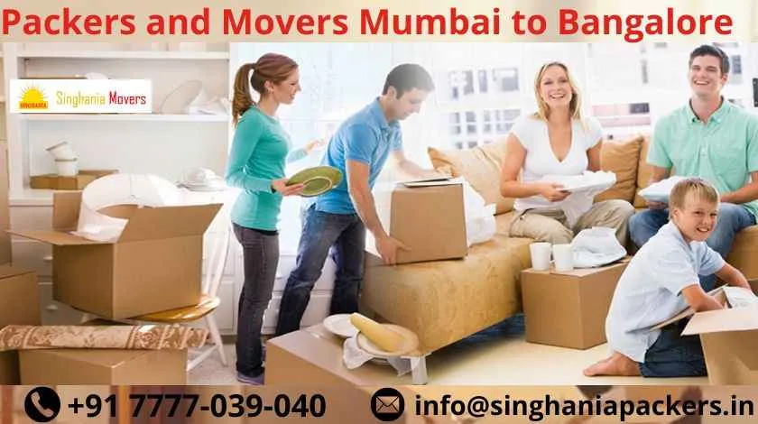 Best Packers Movers from Mumbai to Bangalore